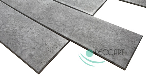 Panele sufitowe Deski ciemny beton architektoniczny imitacja kasetony 100x16,7 cm P70 Panele sufitowe Deski ciemny beton architektoniczny imitacja kasetony 100x16,7 cm P70