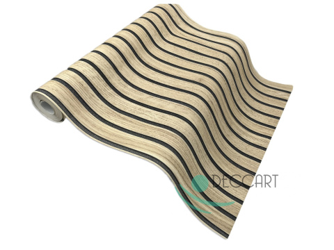 LAMELE tapeta 3D fizelinowa winylowa V78 jasne drewno LAMELE tapeta 3D fizelinowa winylowa V78 jasne drewno