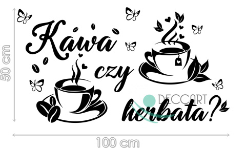 Naklejka na ścianę do kuchni DK103 - 100x50 Naklejka na ścianę do kuchni DK103 - 100x50