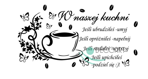 Naklejka na ścianę do kuchni DK104 - 100x50 Naklejka na ścianę do kuchni DK104 - 100x50