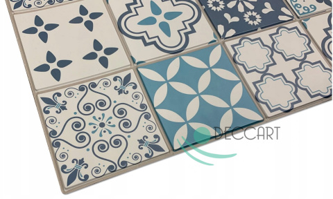 Panele Ścienne 3D PCV BLUE MAT Panele Ścienne 3D PCV BLUE MAT