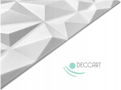 Diamant WHITE Wandpaneele - Deckenkassetten, 3D-Schaum-Wandpaneele Diamant WHITE Wandpaneele - Deckenkassetten, 3D-Schaum-Wandpaneele