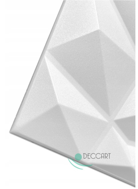 Diamant WHITE Wandpaneele - Deckenkassetten, 3D-Schaum-Wandpaneele Diamant WHITE Wandpaneele - Deckenkassetten, 3D-Schaum-Wandpaneele