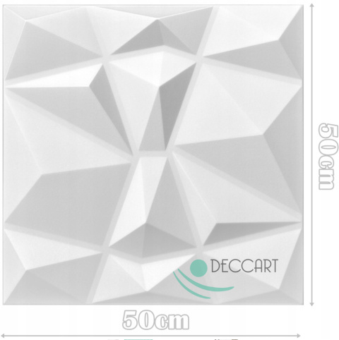 Diamant WHITE Wandpaneele - Deckenkassetten, 3D-Schaum-Wandpaneele Diamant WHITE Wandpaneele - Deckenkassetten, 3D-Schaum-Wandpaneele