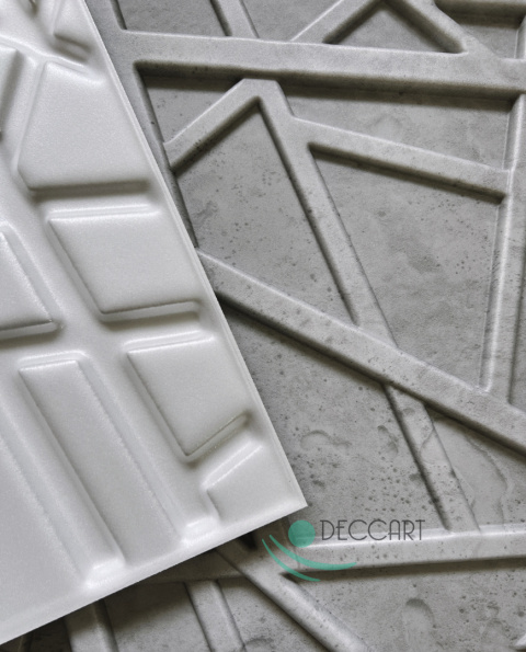 LINE BETON 69 panele ścienne - Kasetony sufitowe, piankowe panele ścienne 3D LINE BETON 69 panele ścienne - Kasetony sufitowe, piankowe panele ścienne 3D