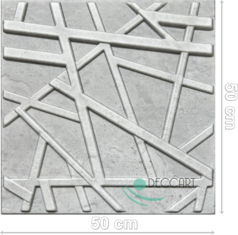 LINE BETON 69 panele ścienne - Kasetony sufitowe, piankowe panele ścienne 3D LINE BETON 69 panele ścienne - Kasetony sufitowe, piankowe panele ścienne 3D
