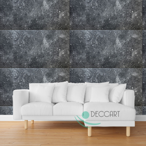 Panele ścienne beton czasno - srebrny imitacja panele dekoracyjne piankowe 100x50cm - 0,5m2 - 7514XL Panele ścienne beton czasno - srebrny imitacja panele dekoracyjne piankowe 100x50cm - 0,5m2 - 7514XL