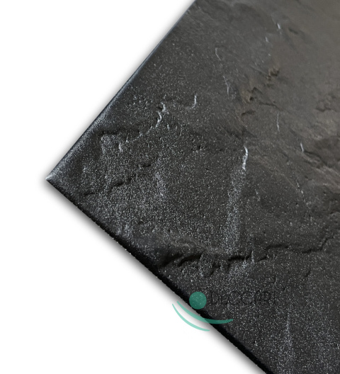 Panel ścienny strukturalny – czarny głaz z pianki, efekt 3D 0,5 m² Panel ścienny strukturalny – czarny głaz z pianki, efekt 3D 0,5 m²