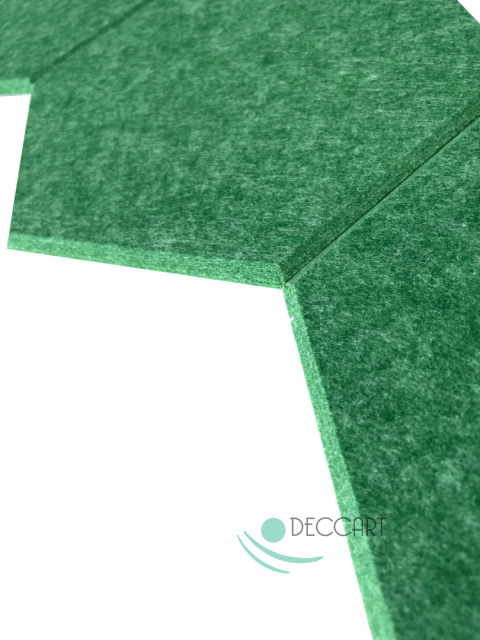HEXAGON 3D grey felt wall panels HB-42 HEXAGON 3D grey felt wall panels HB-42