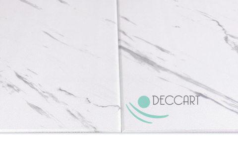 Marmur biały imitacja panele ścienne dekoracyjne 100x50cm - 0,5m2 - 7214XL Marmur biały imitacja panele ścienne dekoracyjne 100x50cm - 0,5m2 - 7214XL