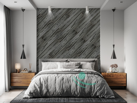 Panele sufitowe ścienne 3D CZARNO SREBRNE Deski imitacja 100x16,7 cm P4-CZ-SR Panele sufitowe ścienne 3D CZARNO SREBRNE Deski imitacja 100x16,7 cm P4-CZ-SR