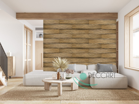 Panele sufitowe ścienne 3D Deski drewno ciemne imitacja 100x16,7 cm P4-13 Panele sufitowe ścienne 3D Deski drewno ciemne imitacja 100x16,7 cm P4-13