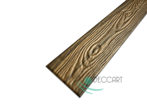 Panele sufitowe ścienne 3D Deski drewno ciemne imitacja 100x16,7 cm P4-13 Panele sufitowe ścienne 3D Deski drewno ciemne imitacja 100x16,7 cm P4-13