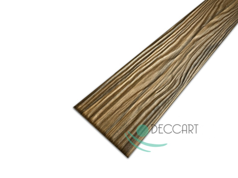 Panele sufitowe ścienne 3D Deski drewno ciemne imitacja 100x16,7 cm P4-13 Panele sufitowe ścienne 3D Deski drewno ciemne imitacja 100x16,7 cm P4-13