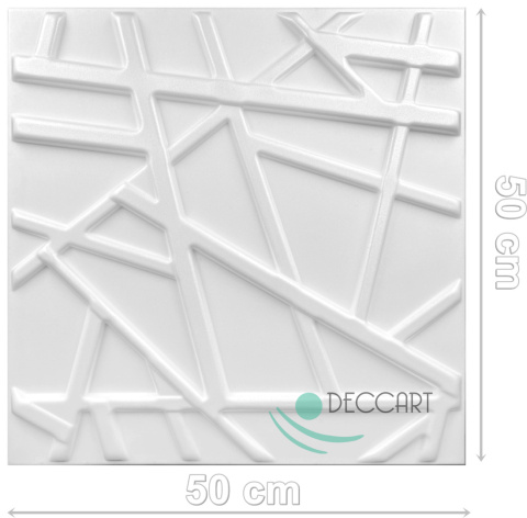 LINE BIAŁE panele ścienne - Kasetony sufitowe, piankowe panele ścienne 3D LINE BIAŁE panele ścienne - Kasetony sufitowe, piankowe panele ścienne 3D