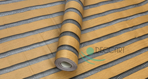 Tapeta samoprzylepna LAMELE ciemne brązowe drewno deska T002 Tapeta samoprzylepna LAMELE ciemne brązowe drewno deska T002
