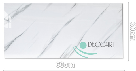 DEKORATIVE SELBSTKLEBENDE PVC-PLATTEN FLIESEN 30x60 cm WEISS AR01 DEKORATIVE SELBSTKLEBENDE PVC-PLATTEN FLIESEN 30x60 cm WEISS AR01