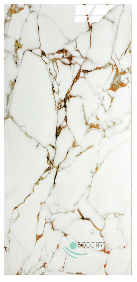 Selbstklebende Wandpaneele Weißgold Marmor FLIESEN Tapete AR92 30x60cm Selbstklebende Wandpaneele Weißgold Marmor FLIESEN Tapete AR92 30x60cm