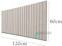 Light Beige Felt Wall Panels for Children's Room Pin Board