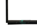 Sound-absorbing felt wall slats – stylish black photo and memo board