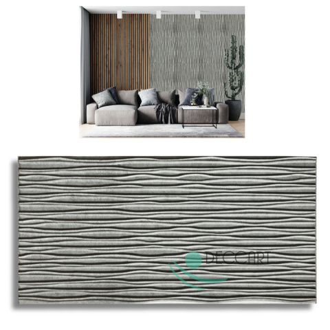 Styl industrialny – betonowe panele ścienne z drewnianą strukturą Styl industrialny – betonowe panele ścienne z drewnianą strukturą