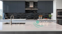 Panel ścienny PCV Black Marble