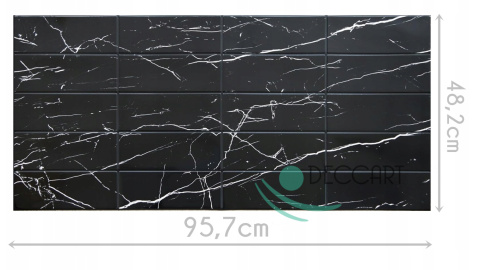 Panel ścienny PCV Black Marble Panel ścienny PCV Black Marble