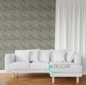 A modern wall in an elegant living room